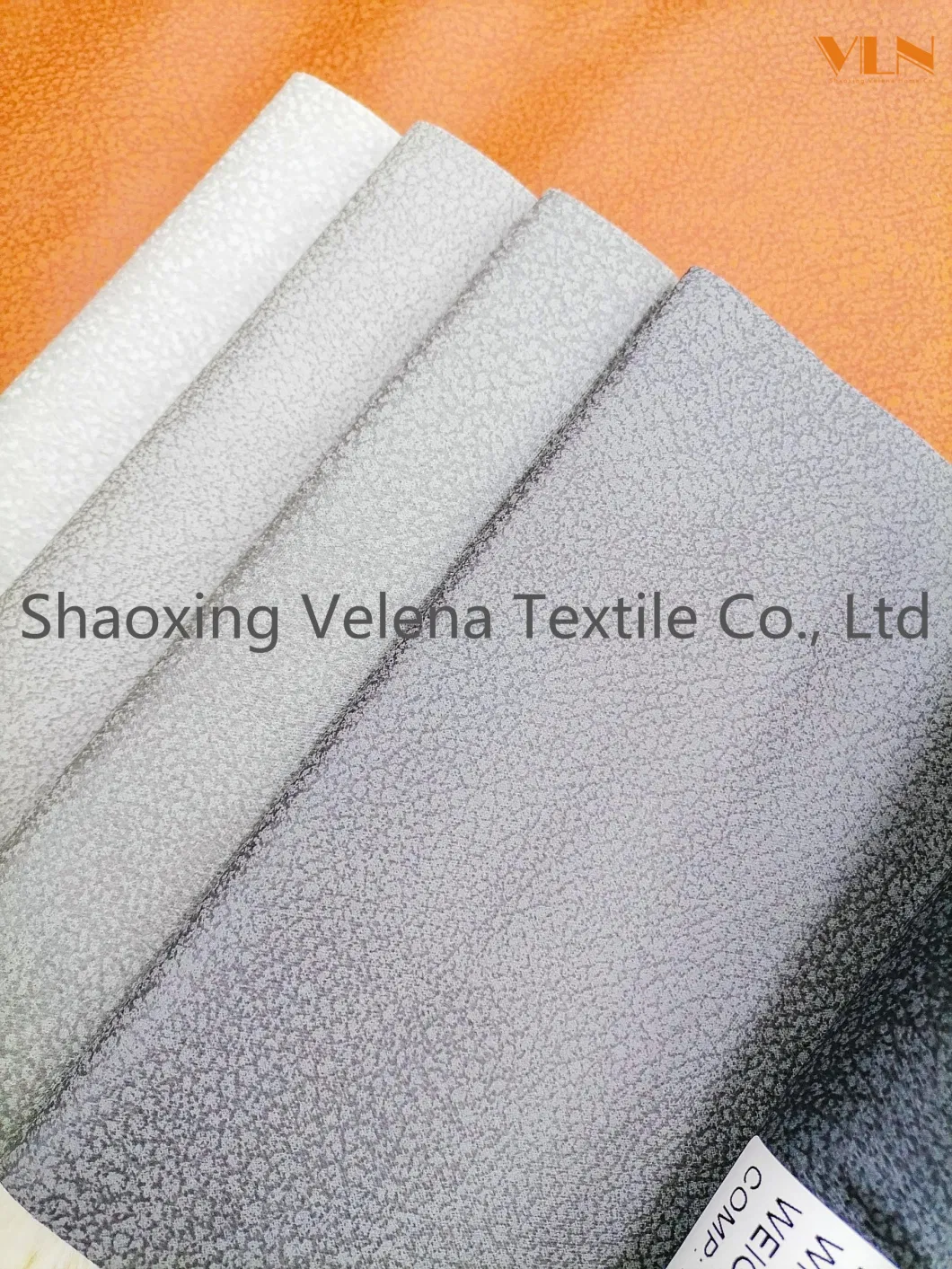 Hot Sale Technology Leather Suede 100% Polyester Fabric Dyeing with Glue Emboss Upholstery Furniture Sofa Textile Fabric