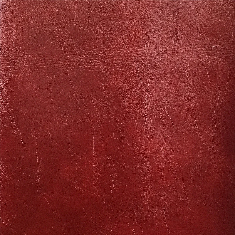 Smooth Oil Wax Microfiber PU Imitation Leather Fabric for Sofa Furniture Chair Seat Cover