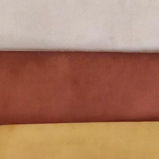 100 % Polyester Plain Synthetic Microfiber Upholstery Sofa Suede Fabric