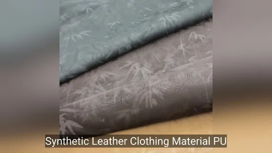 Factory Wholesale Synthetic Leather Cheap Price Car Seat, Sofa PU Artificial Leather PU Coated Fabric 