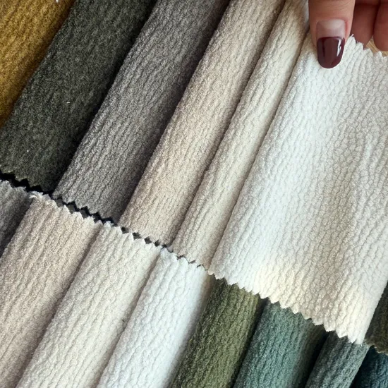 New Arrival Finest Chenille Woven Furniture Material Upholstery Sofa Fabric in Stock 