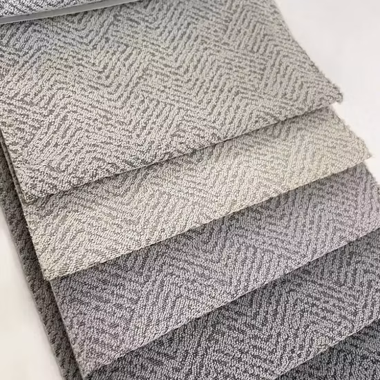 Fine Tela Chenille Woven Sofa Fabric Upholstery Cloth for Bedding Cushion Furniture Couch