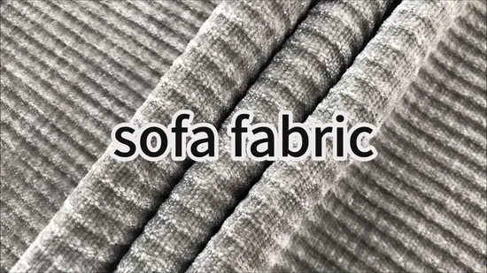 300gms 142cm Chenille Sofa Fabric Woven Technic for Upholstery Textile 