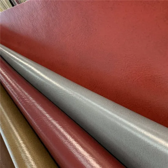 Oil Surface Embossed PVC Leather Fabric for Bags Sofa Chair Furniture 