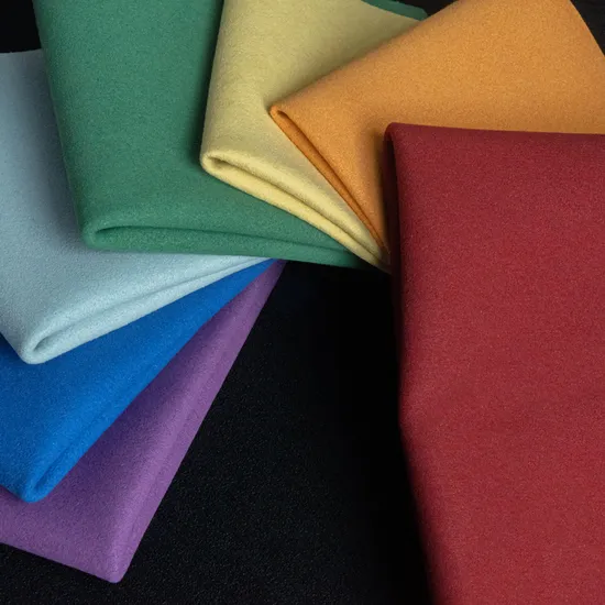 Ningbo Product Elastic PU Microsuede Sofa Fabric Suede Upholstery Fabrics 