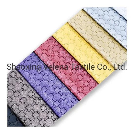 Embossed Microfiber PU Leather Seat Cover Free Sample Sofa Furniture Upholstery Fabric 