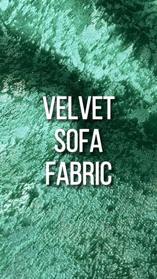 Kingcason 100% Polyester Microfiber Home Textile Fabric Velvet Dyeing with Print Upholstery Furniture Sofa Curtain Fabric 