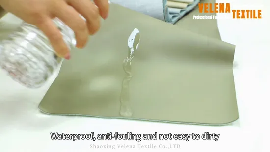 Hot Sale Artificial Leather PVC Waterproof Scratch