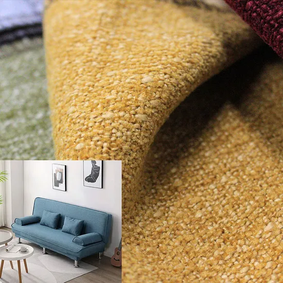 Recycle Outdoor Chenille and Jacquard Polyester Sofa Office Furniture Fabric for Chair Home Textile 