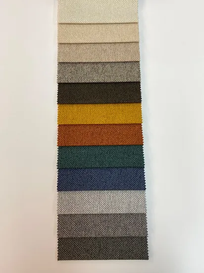 Hot Sale Polyester Woven Yarn Dyed Fabric with Waterproof for Home Textile Sofa and Chair 
