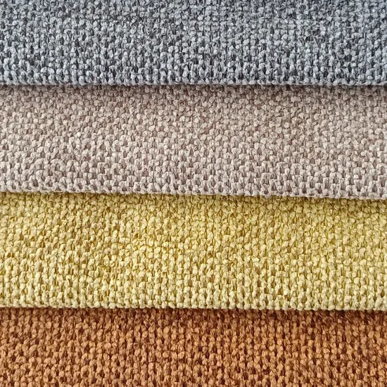 China Professional High Quality Polyester Nylon Woven Home Textile Jacquard Linen Fabric for Upholstery Sofa Furniture Cushion Chair Cover 