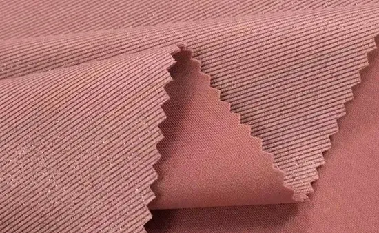 Chinese Manufacturer High Stretch Twill Knitted Bronzing Polyester Spandex Suede Fabric for Windbreaker Jacket Home Textile Sofa Composite Fabric 