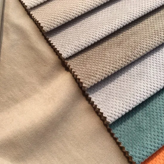 Jacquard Velvet Upholstery Sofa Fabric (BL072) 